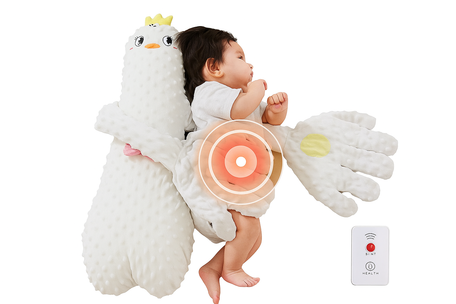 2025 Upgrade Model Baby Patter for Sleep,Baby Patting Pillow,Baby Butt Patter for Sleep,Soothing Baby Toy,Baby Startle Sleep A