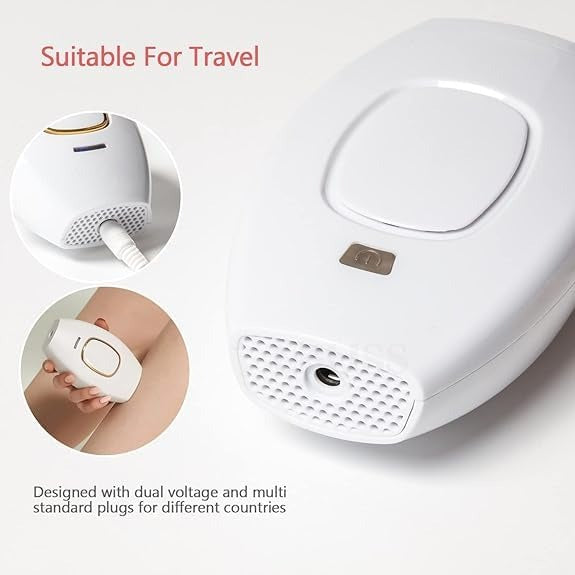 ✨ IPL Laser Hair Removal Device – Permanent, Painless, At-Home Hair Removal for Women & Men | 5 Adjustable Energy Levels | 500,000 Flashes | Face, Legs, Bikini & Body