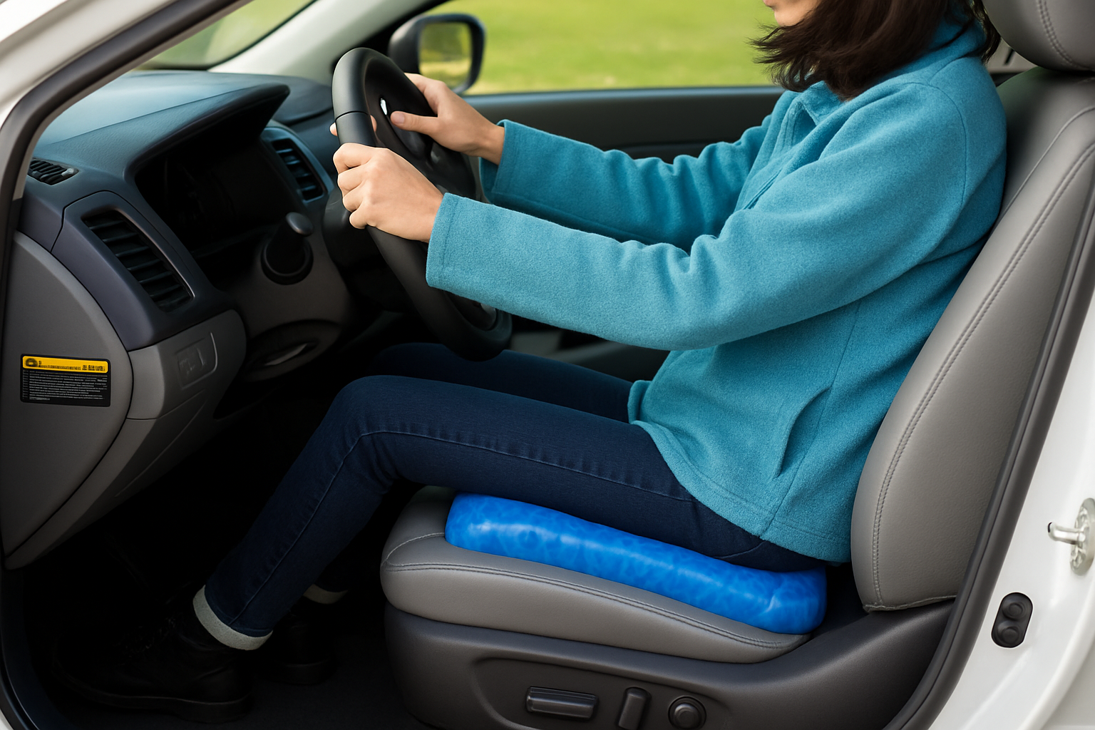 Egg Sitter Gel Seat Cushion – Comfortable, Breathable & Supportive Orthopedic Chair Pad