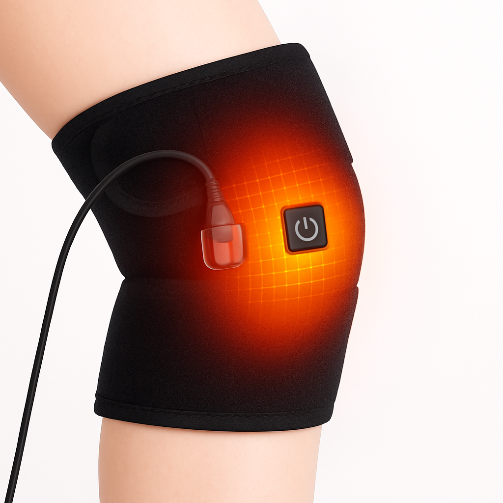 Adjustable Heated Therapy Wrap – Targeted Relief for Knee, Elbow & Shoulder Pain with 3 Heat Settings