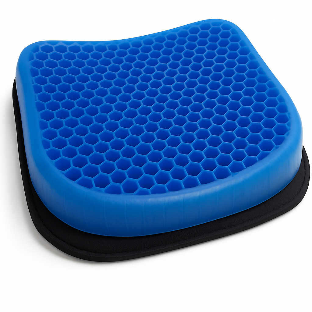 Egg Sitter Gel Seat Cushion – Comfortable, Breathable & Supportive Orthopedic Chair Pad